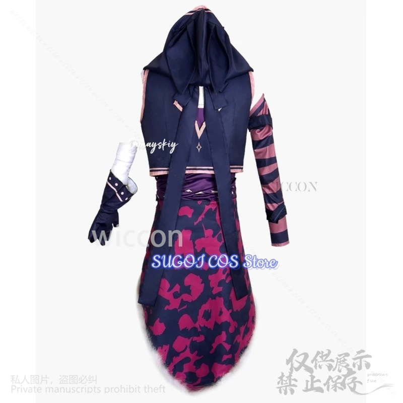 Flower V4 Cosplay Virtual YouTuber Costumes Short Pants Uniform Wigs For Boys Man Roleplay Halloween Christmas Party Customized