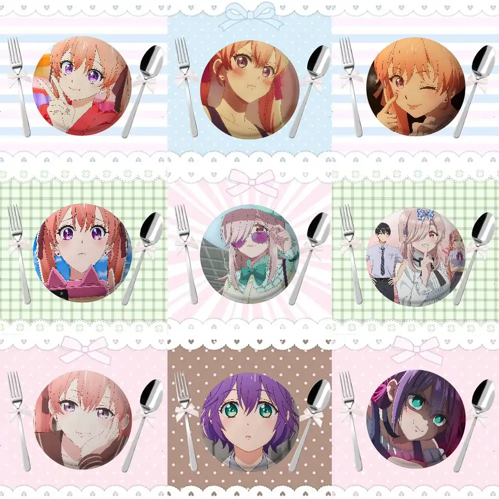 Anime A Couple Of Cuckoos Badge Pins For Friend, Backpack, Clothing, Collectible Accessories, Jewelry Gift