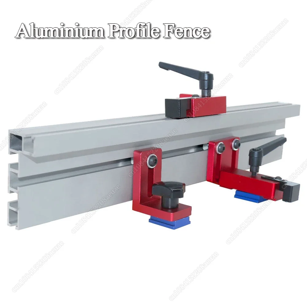 Clôture de profil d'infraction de type 75, rail à onglets, support de piste en T, 30-50cm, invite market, rainure en T pour scie à table, établi de travail de calcul