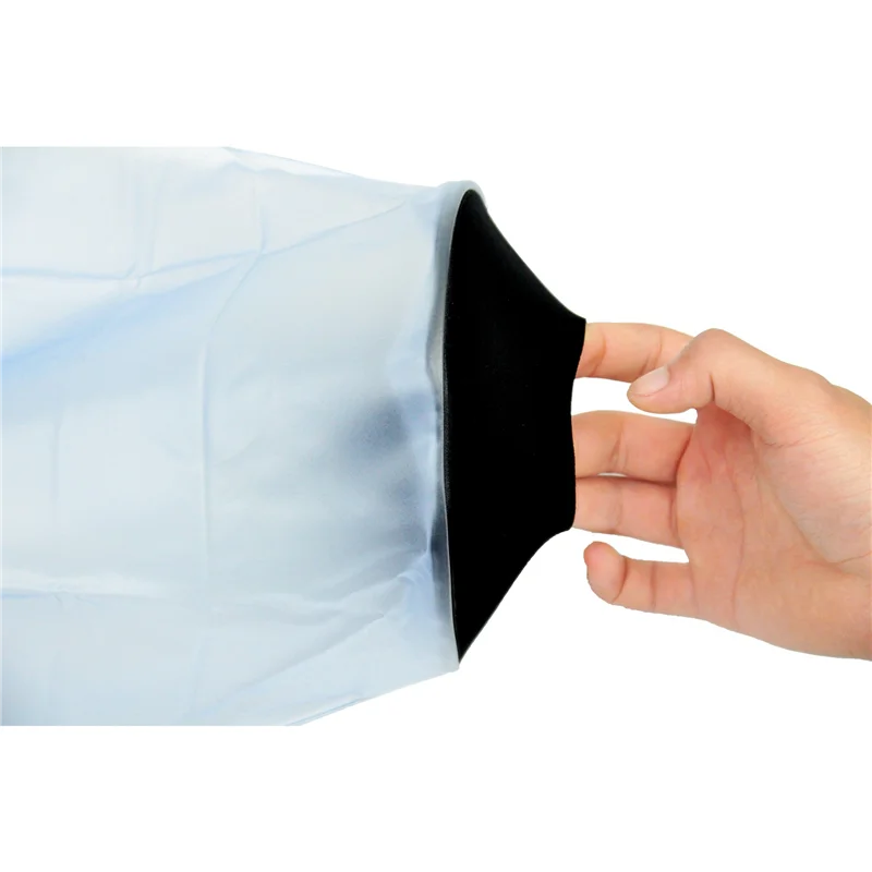 AED2-6X مقاوم للماء يلقي غطاء الساق للكبار الكاحل دش حمام مقاوم للماء حامي القدمين الجروح للسباحة حمام الملحقات #5