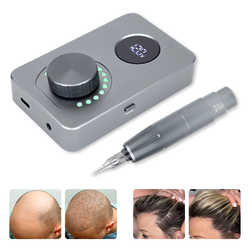 Tattoo SMP Hair Scalp Microblading Permanent Makeup Hairline Machine Operation Pen Tattoo Supplies Sideburn Eyebrow Lips Tattoo