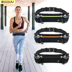 1PC Adult Marathon Trail Upgraded Waist Pack For Phone Water Bottle Sports Fanny Pack Fitness Dual Pocket Running Belt Waist Bag