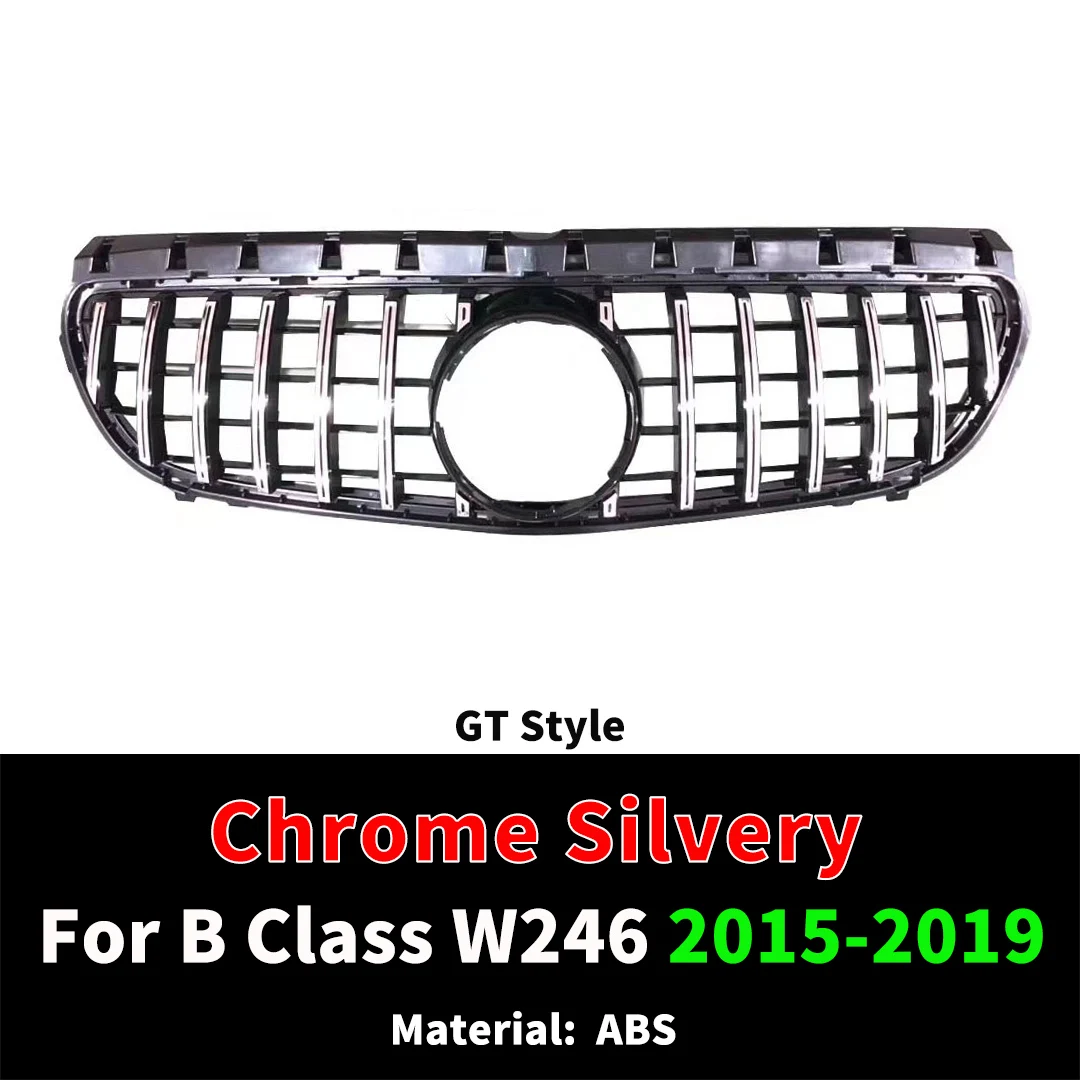 Facelift Voorbumper Grille Racing Grill Tuning Accessoires Voor Mercedes Benz B klasse W246 2012-2019 Bovenste Mesh midden Styling