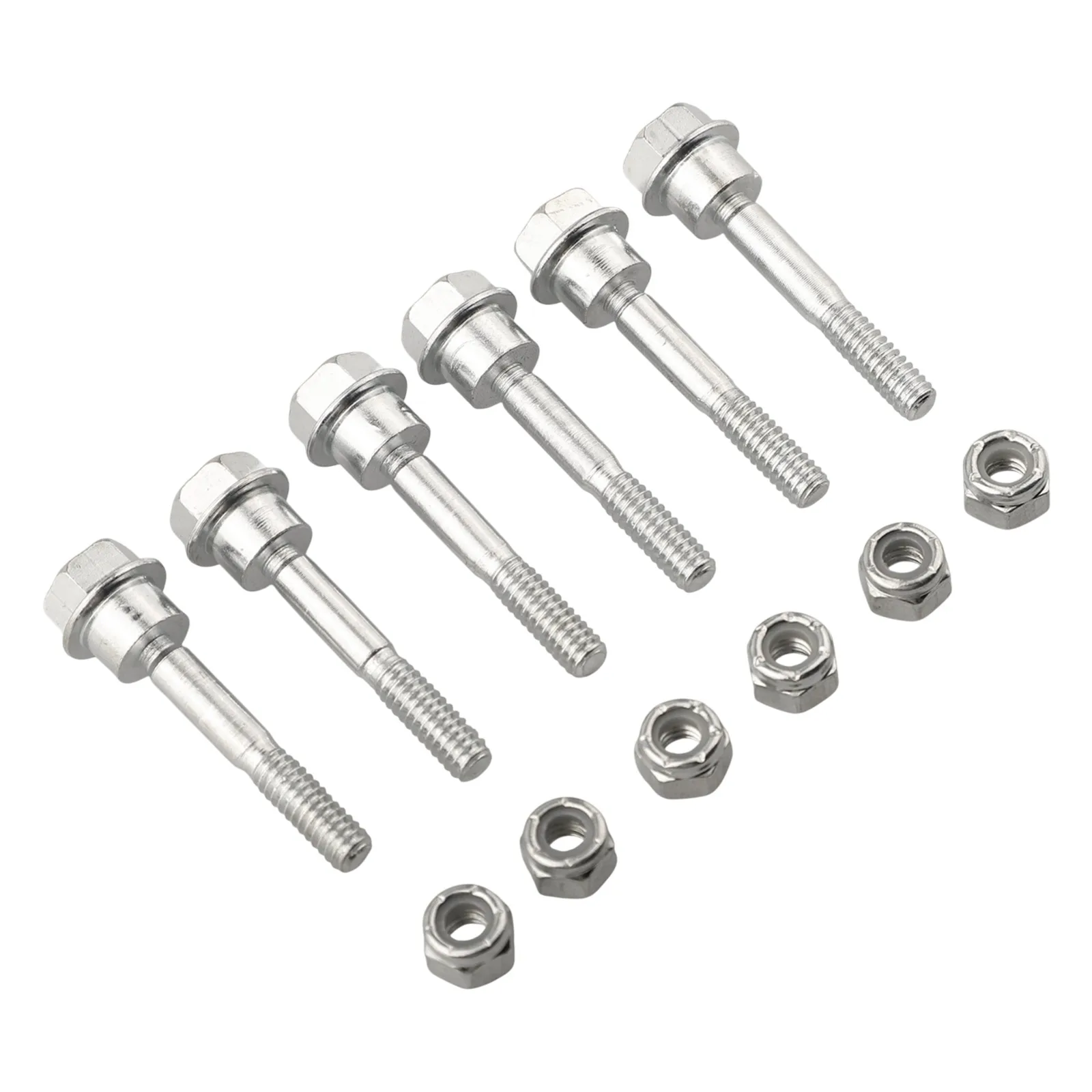 

Комплект для легкой установки снегоуборочного оборудования: сверхпрочные выкручивающиеся болты и гайки, 12 штук в комплекте (6 выкручивающихся болтов в комплекте)