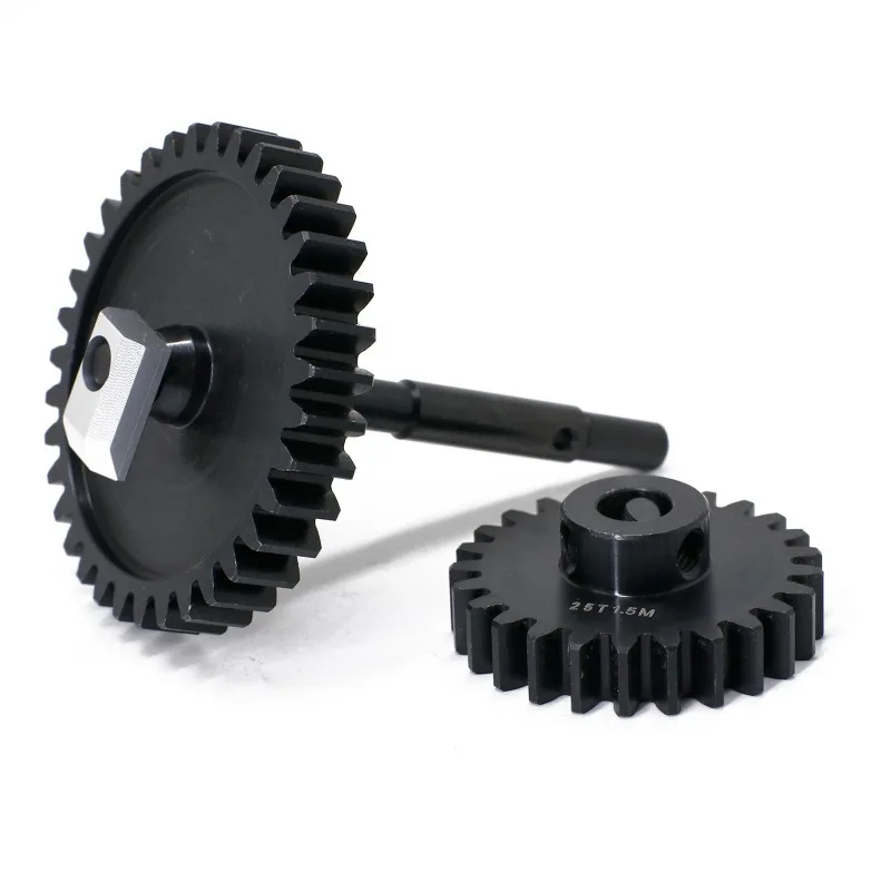 

TRXS Medium Carbon Steel Spur Gear Axle Bracket with High-Speed Bearings & 3-Point Support for TRXS 1/5 X-MAXX