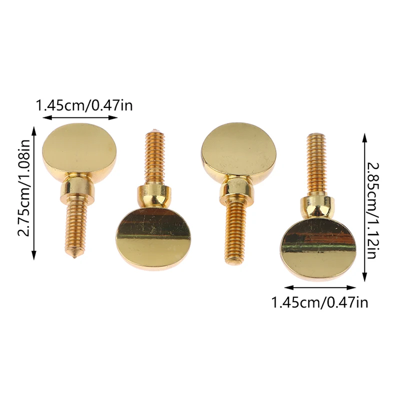 2pcs Saxophone Neck Screw Tightening Screw Sax Replacement Tool Part Neck Receiver Screw Woodwind Instrument Accessories