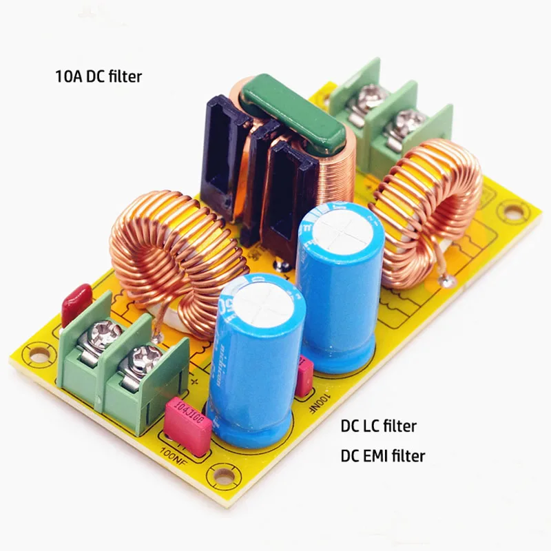 DC LC Filter EMI Electromagnetic Interference Filter EMC FCC Safety Car Audio High Frequency Filter Finished Board/Spare Parts