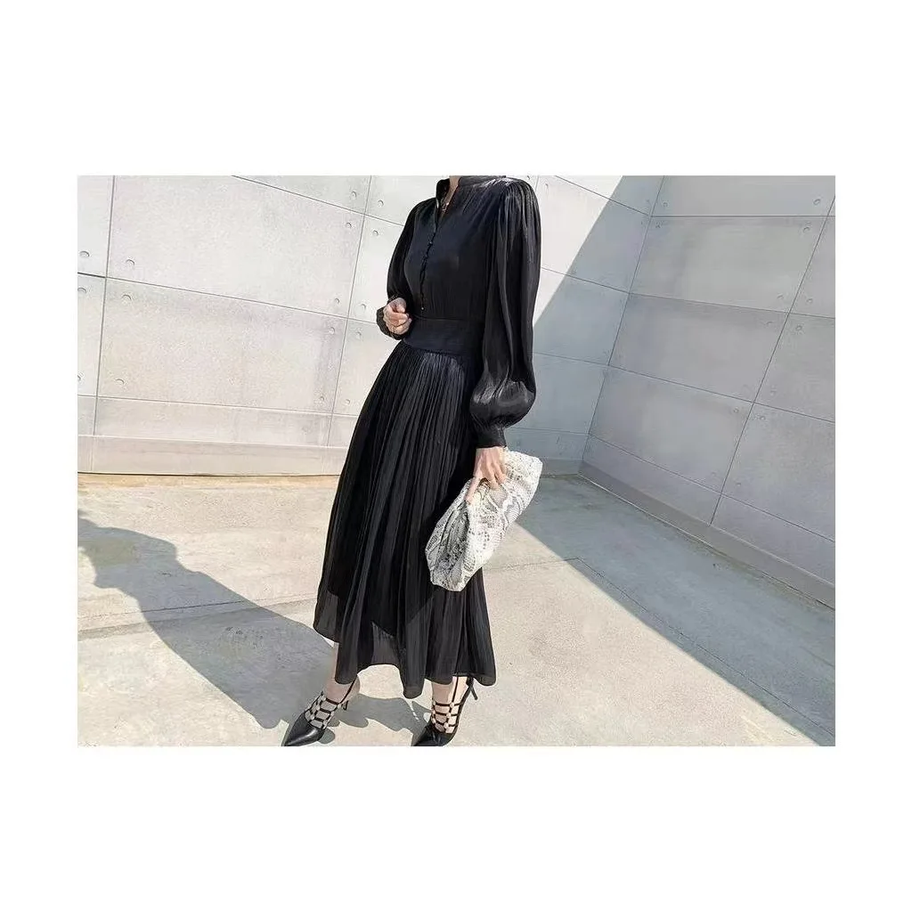 Eid muzułmańskie sukienki damskie składane guziki Vestidos Jalabiya Ramadan maroko dubaj Kaftan saudyjskoarabski długa suknia 2025 Abayas