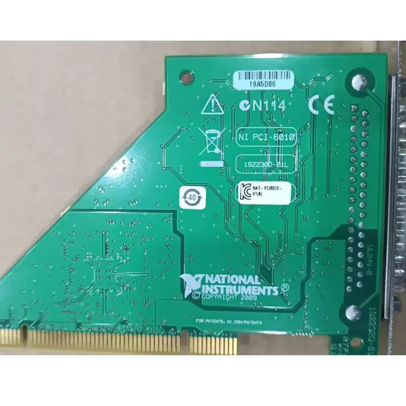 

Second hand PCI-6010 data acquisition card tested OK and shipped quickly