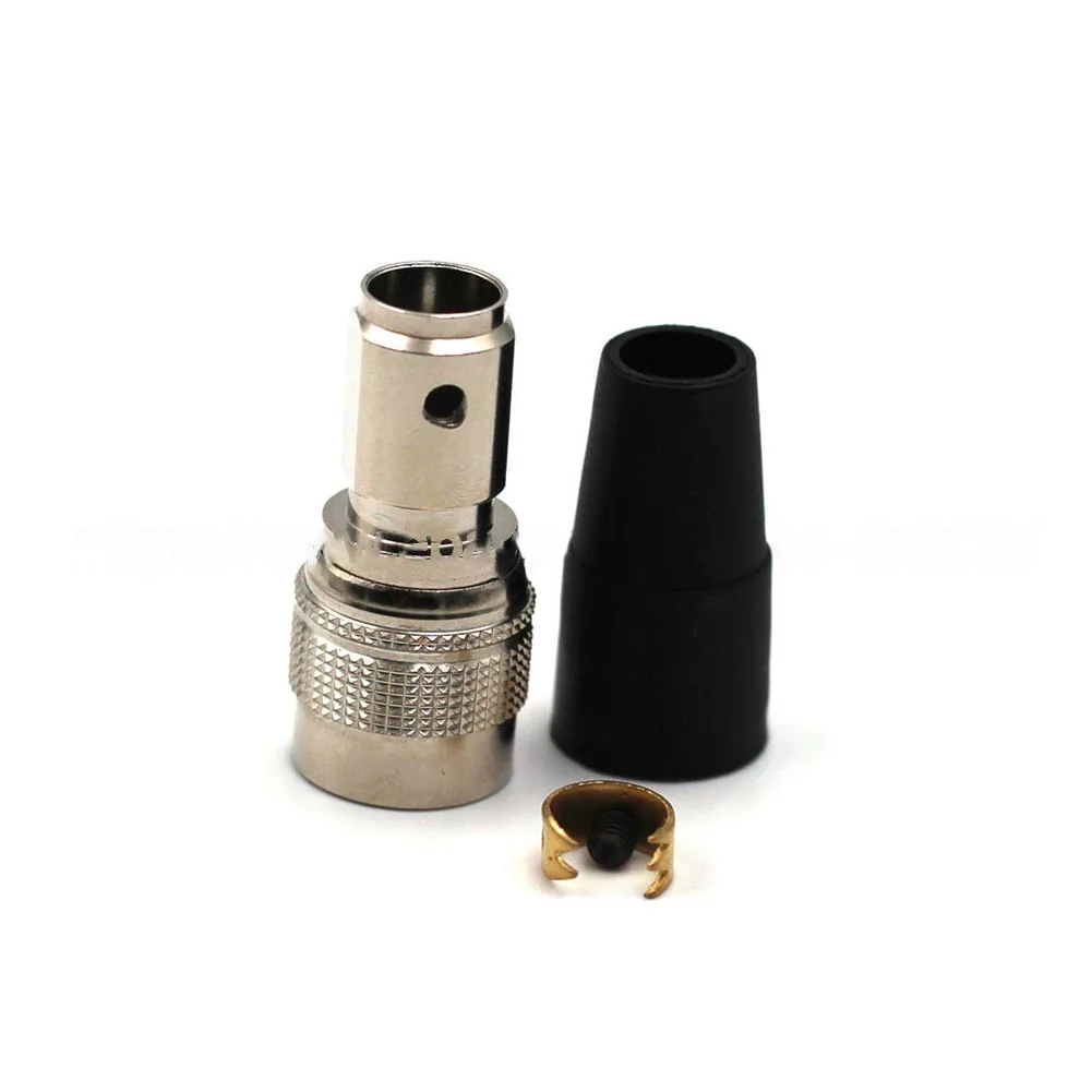 HR10A-7P-4P 4Pin Male Connector for Hirose Compatible Industrial Cameras Power Supply Zinc Alloy Body IP20 Rated 3A 300V DC
