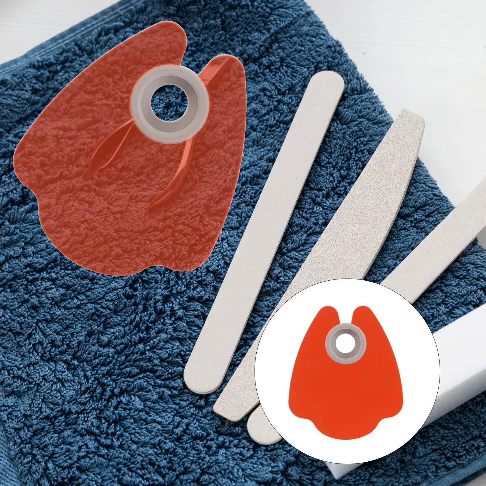 แผ่นกันแสงสำหรับทำเล็บ ล้างทำความสะอาดได้ ใช้ซ้ำได้ ป้องกันแสงยูวีสำหรับอบเล็บ อุปกรณ์เสริมสำหรับเครื่องอบเล็บเจลยูวีแบบมืออาชีพ พกพาสะดวกสำหรับทำเล็บ