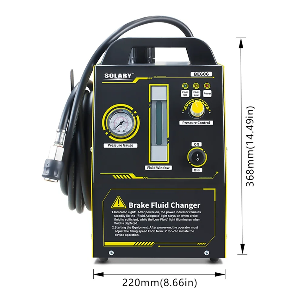 Automobile Brake Oil Changing Equipment Brake Fluid Changing Machine for Vehicle BE606