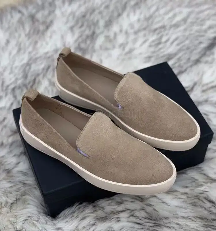 Donegirl 2023 New Women Fashion Spring Summer Leather Solid Casual Comfort Loafer Shoes Thick Sole Flat Shoes Female Versatile