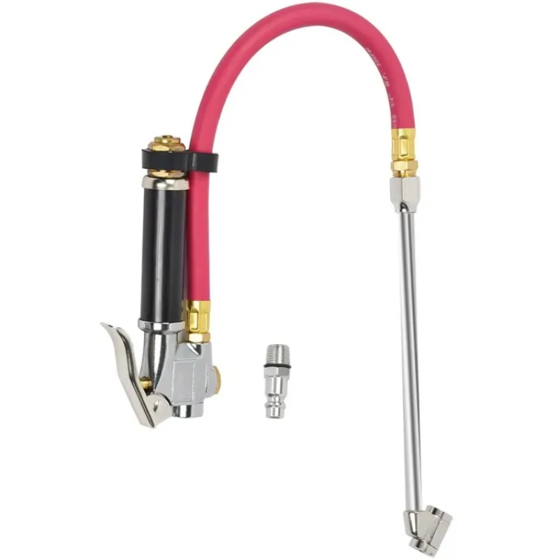 Inflatable Deflated and Manometric Integrated Tire Pressure Gauge All-metal Durable Body for Hardware Accessories Retail