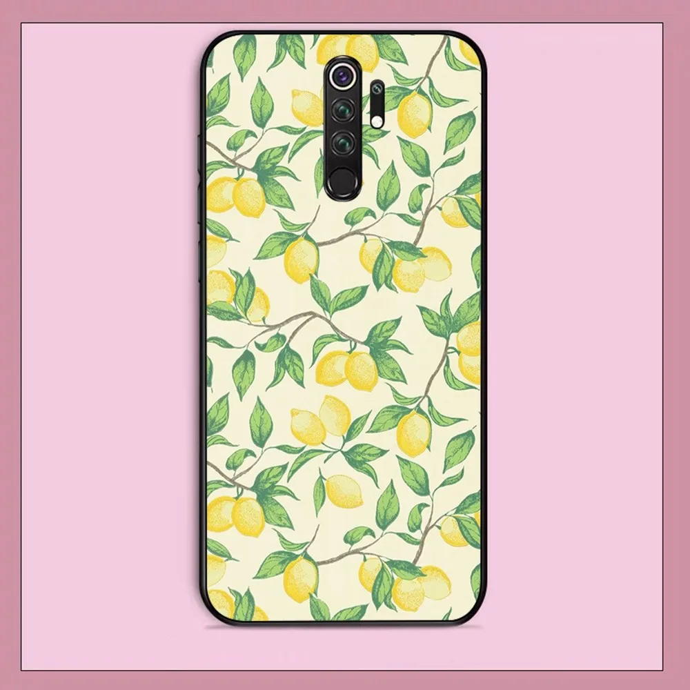 Fruit Lemon Phone Case For Redmi Note 4 X 5 A 6 7 8 Pro T 9 Pro 9S 10 Pro 11 Pro 11S 11Epro PocoM3pro image 2