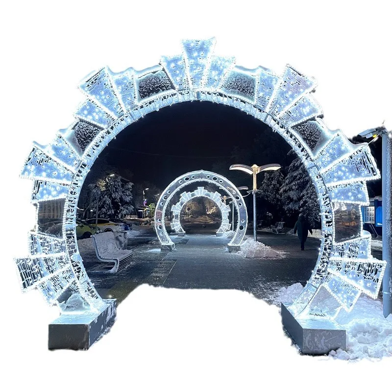 

Hot Sale Luxury Metal Acrylic Diode Stage Background Vaulted Wedding Halloween Thanksgiving Outdoor Landscape