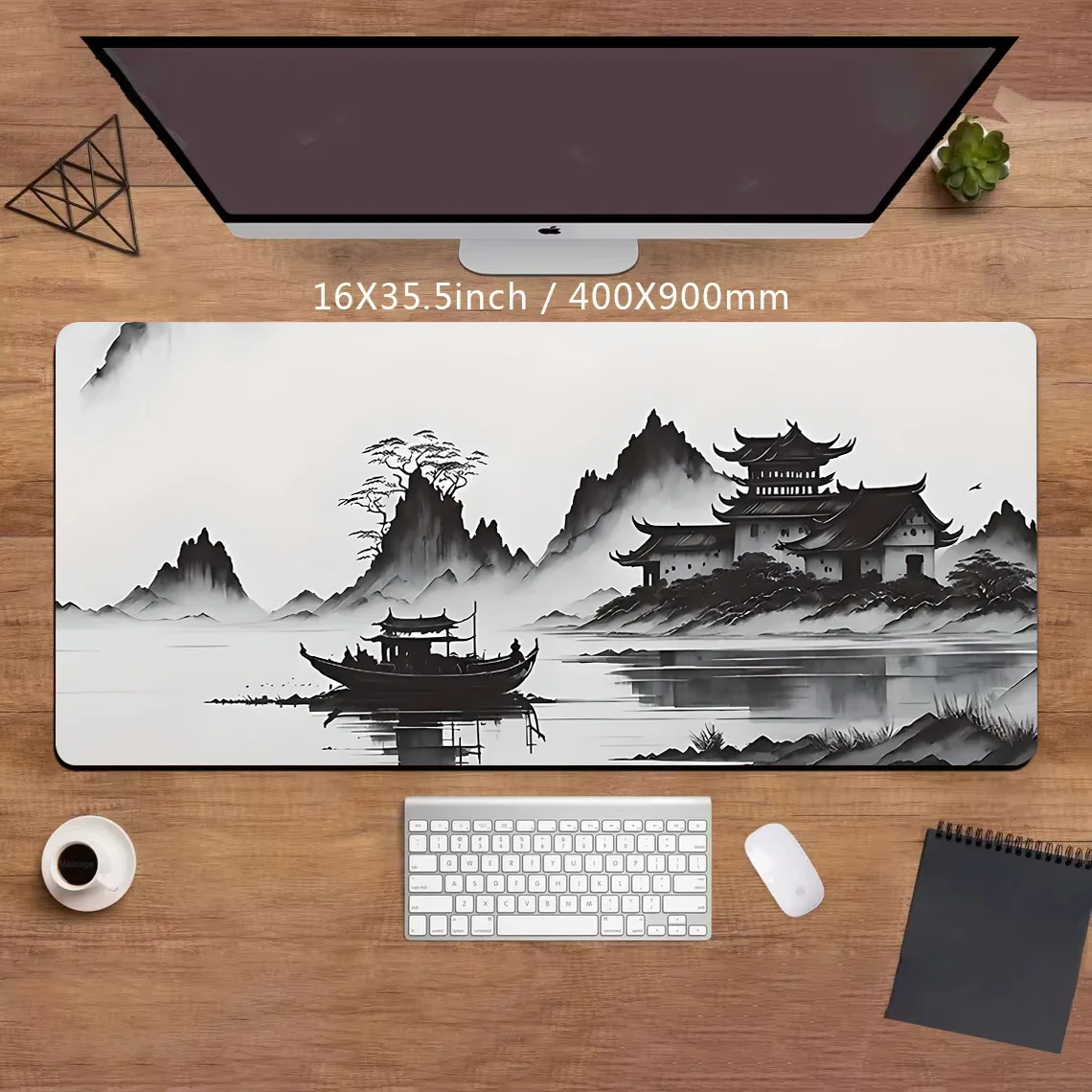 

Xxl mouse pad 900x400x4mm Anime mousepad landscape table Carpet DeskMat Computer Gamer Gaming Peripheral Accessories desk pad