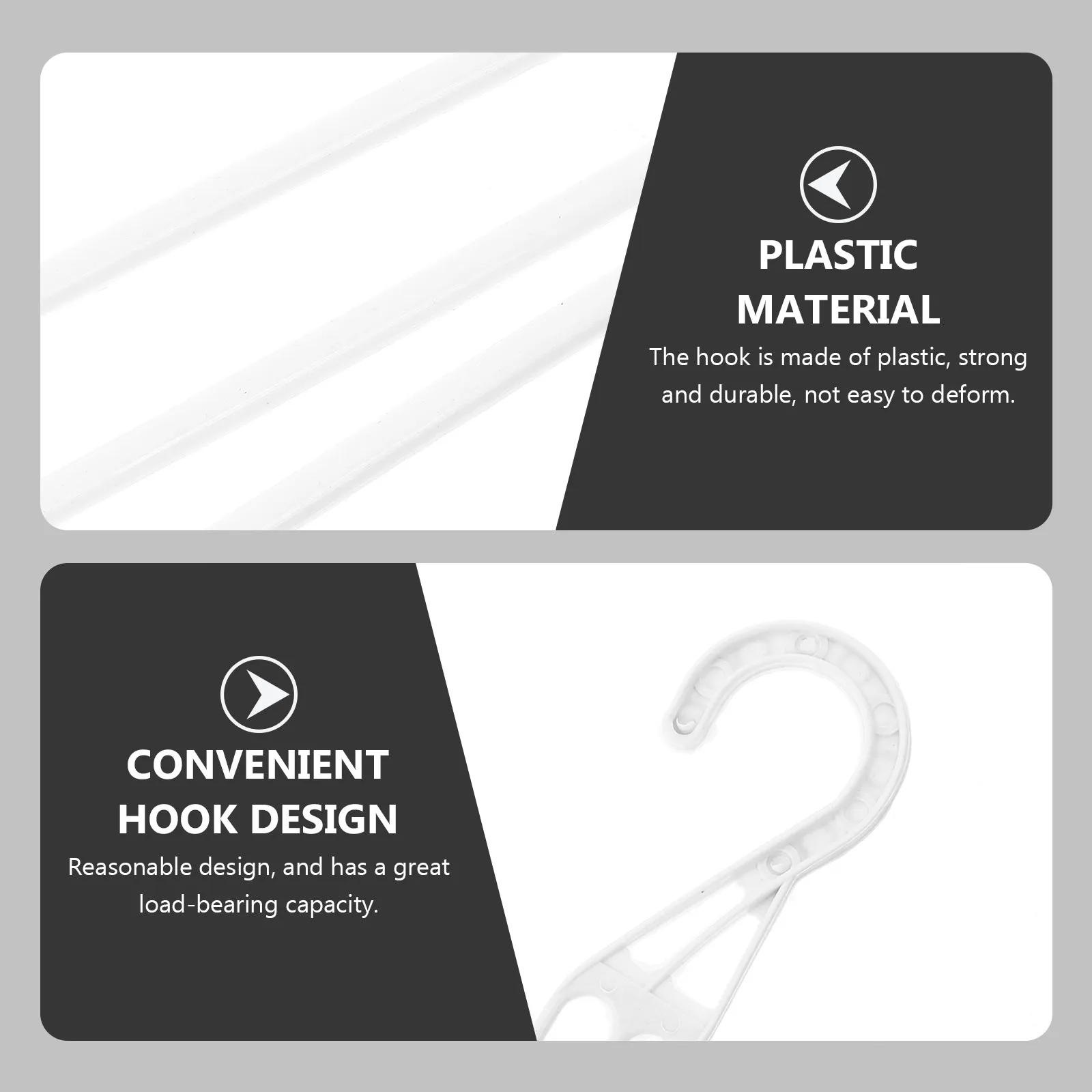 30pcs Hanging Plant Hooks Heavy Duty Plastic Flowerpot Hangers For Home Balcony Garden Use Planter Hooks Hanging Hook Pot