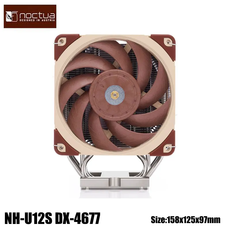 Noctua NH-U12S DX-4677 is a Special Model For Intel LGA4677 Slots Applicable To XEON Workstation and Server Heat Dissipation