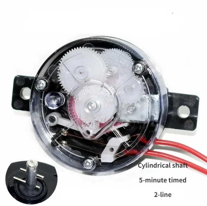 Washing machine spinning and dumping drum timer switch mechanical timing 5 minutes 220V DXT5 180 degree switch