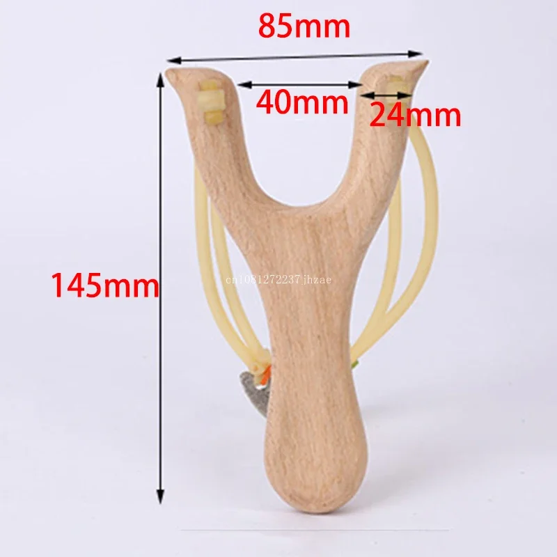 Рогатка деревянная для охоты, традиционная высокоточная Резиновая лента для рогатки, катапульта