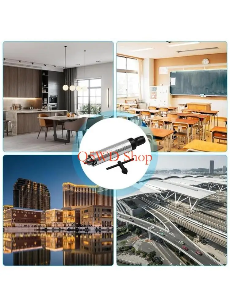 

Q5WD 0.3-4mm Handpiece Handle Drill Chuck 3 Jaw Flexible Shaft Handle Tool