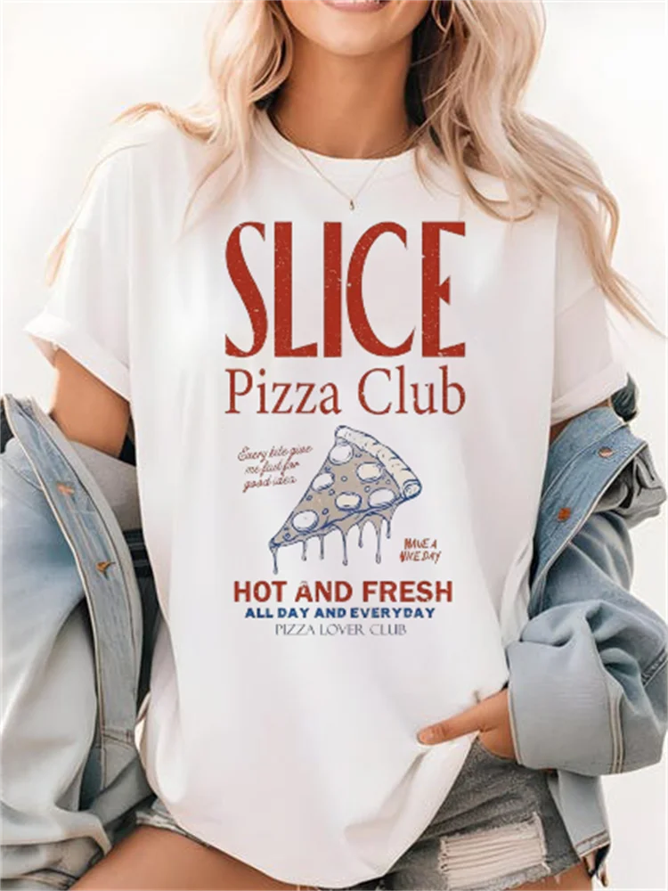 

Женский базовый топ с короткими рукавами и принтом в стиле Харадзюку, милый женский базовый топ с круглым вырезом для отдыха и путешествий в стиле Харадзюку, белая футболка