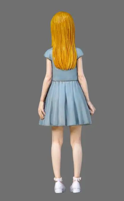 1/35 Scale Resin Figures Die-cast Model Kit Girls Japan Modern Character Hobby Miniatures Diorama Unassembled and Unpainted 141