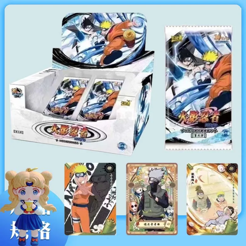 Wholesale KAYOU New Naruto Wave 6 Collectible Card TCG CCG Hobby Table Battle Game Card Kids Toy Gifts