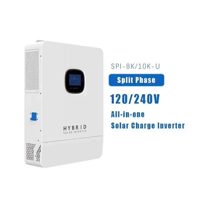 Split Phase 48V 10KW 8KW 120V 240V Off Grid Solar Inverter Solar Energy US Version Hybrid Solar Inverter 5KW 3KW