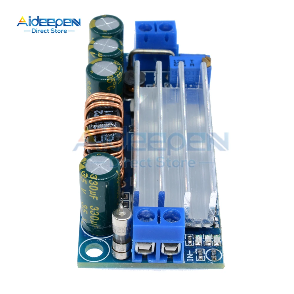 DC-DC Automatic Voltage Raising And Lowering Power Supply Module 5-30V to 0.5-30V 3A 35W Constant Current Step-down And Step-up