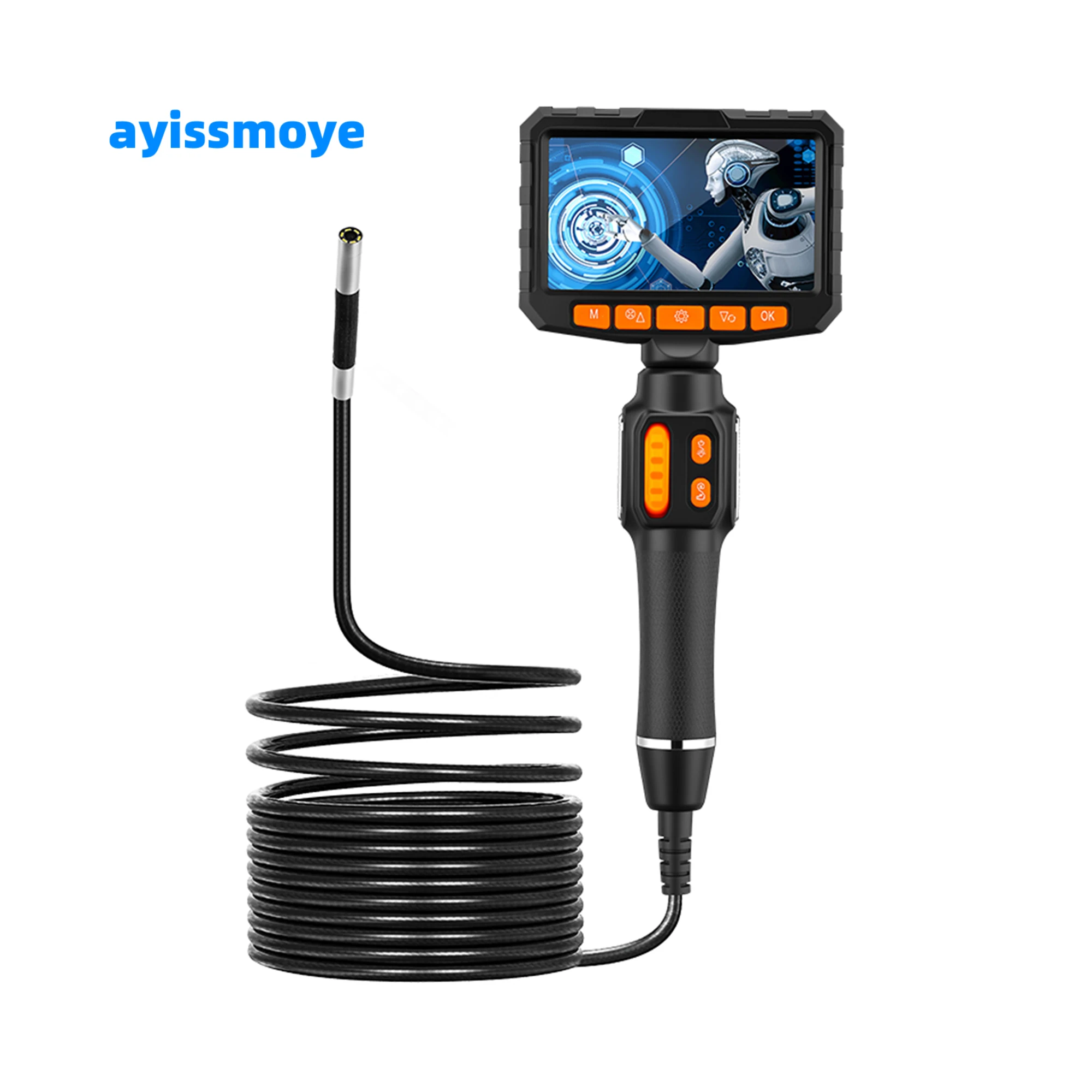 

4,3-дюймовый ЖК-экран, мини-камера, водонепроницаемый дизайн, CMOS-сенсор для активного отдыха, промышленные эндоскопические сцены