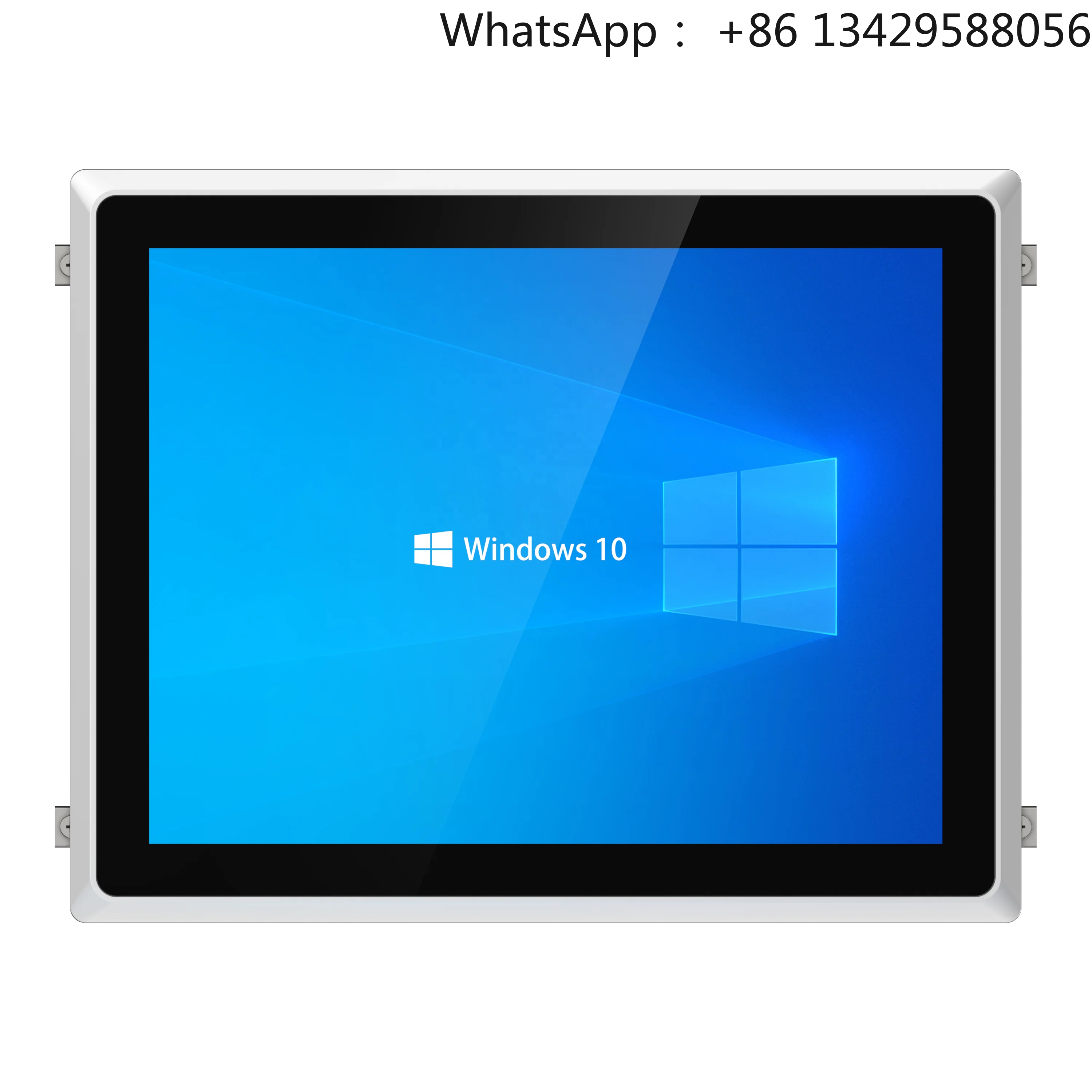 Panel Mounted 17 Inch Touch Screen Computer Industrial PC All-In-One Fanless with CPU I3 I5 I7 Celeron N100 J6412 for Automation