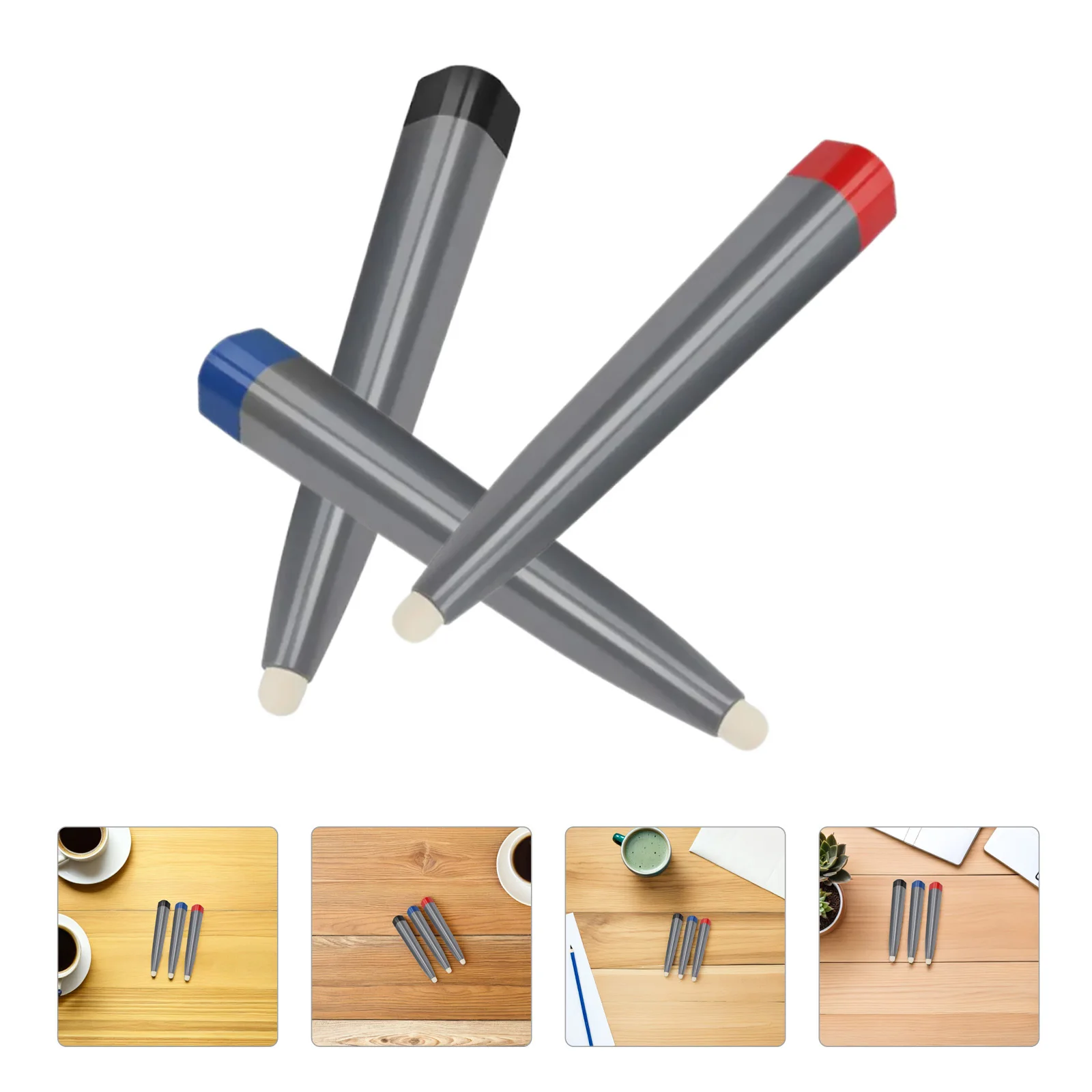

3Pcs Whiteboard Screen Writing Pen Flexible Tip Real Pen Feel Sensitive Touch Screen Stylus for Daily Use Sensitivity Stylus
