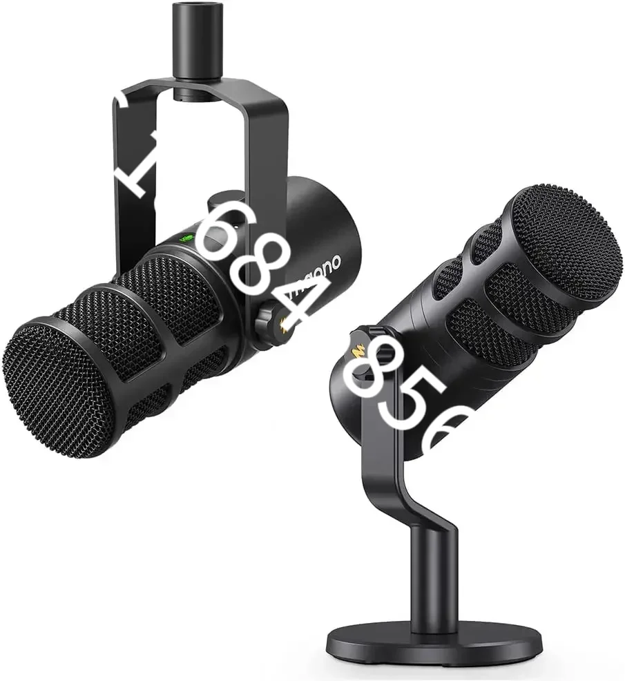 

Maono Vlog Live Gamer Microfono Condensador Sound Card Bm800 Condenser Studio Recording Microphone Podcast Gaming BM 800 Mic Set