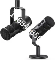 Maono Vlog Live Gamer Microfono Condensador Sound Card Bm800 Condenser Studio Recording Microphone Podcast Gaming BM 800 Mic Set