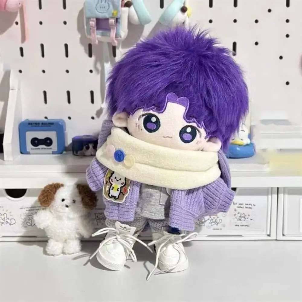 Ubranka dla lalek w stylu zabawy w dom, 20 cm, bawełniane ubrania, koszulka z kreskówką, modne bawełniane ubrania dla lalek, mini kreatywne ubrania, cosplay