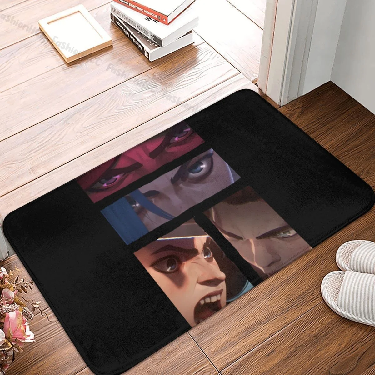 ARCANE Anti-Slip Doormat Kitchen Mat Vi Jinx Floor Carpet Welcome Rug Bedroom Decorative