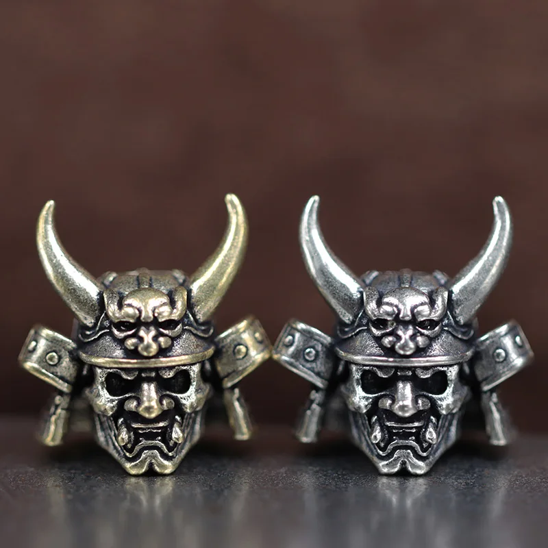 Shogun японский самурайский латунный нож из бисера воин EDC DIY плетеный браслет из паракорда ремешок кулон аксессуар уличный инструмент подвески