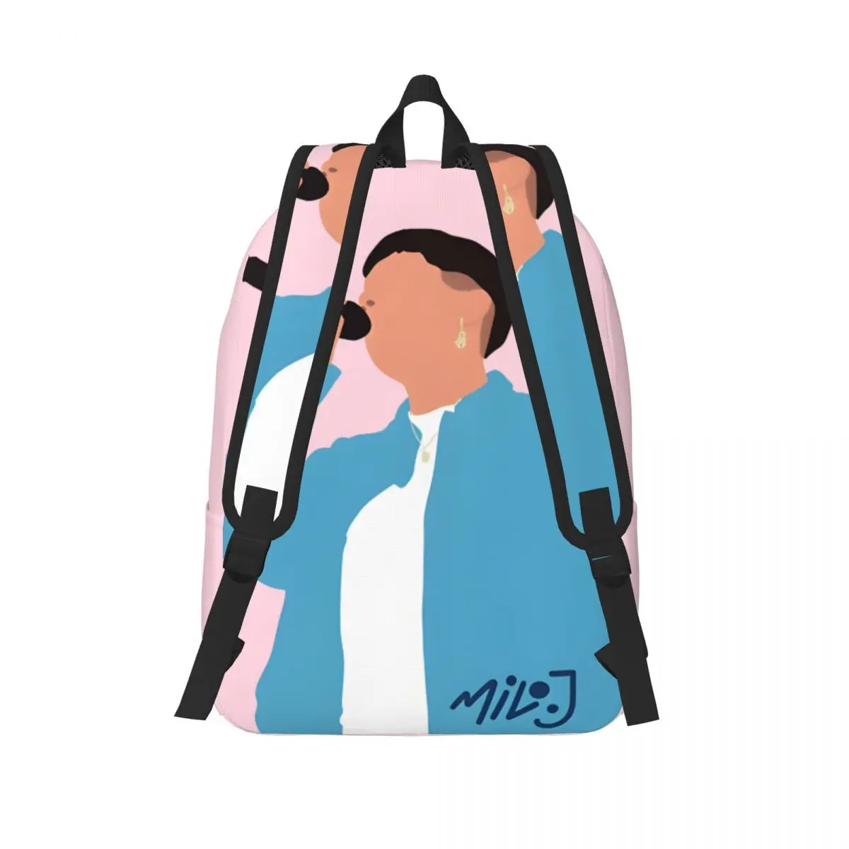 Super Quality The Happy Song From The Album Schoolbag Journey Sturdy Shoulder Milo J Office Staff Knapsack Birthday Gift