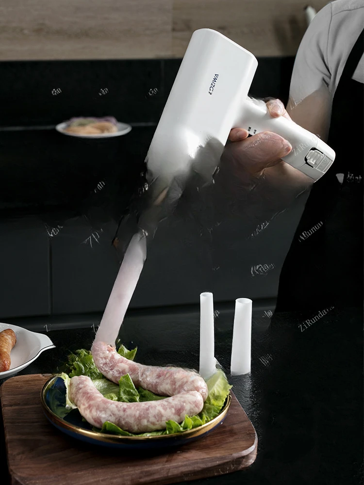 L Handheld Noodle Maker Automatic Household Small Noodle Press Noodle Gun Artifact Electric Sausage Stuffer pasta maker