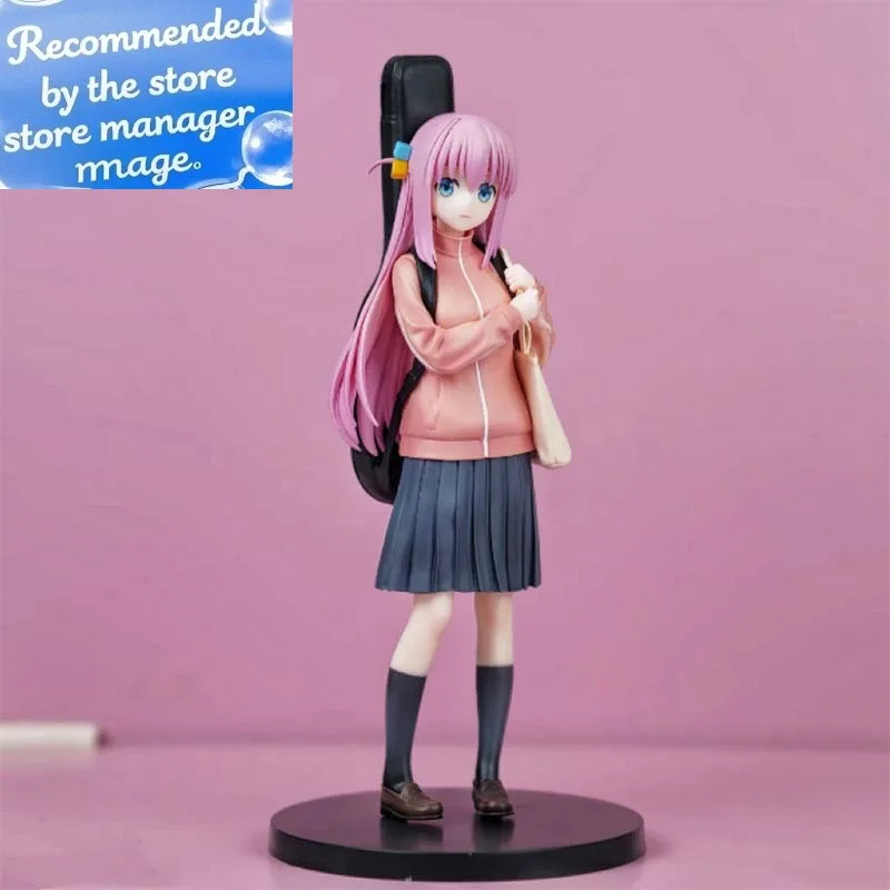 

Бокки Скала! Главный герой Хитори Гото, гитара, школьная форма, фигурка девушки, модель, коллекция украшений, периферийные подарки в стиле аниме