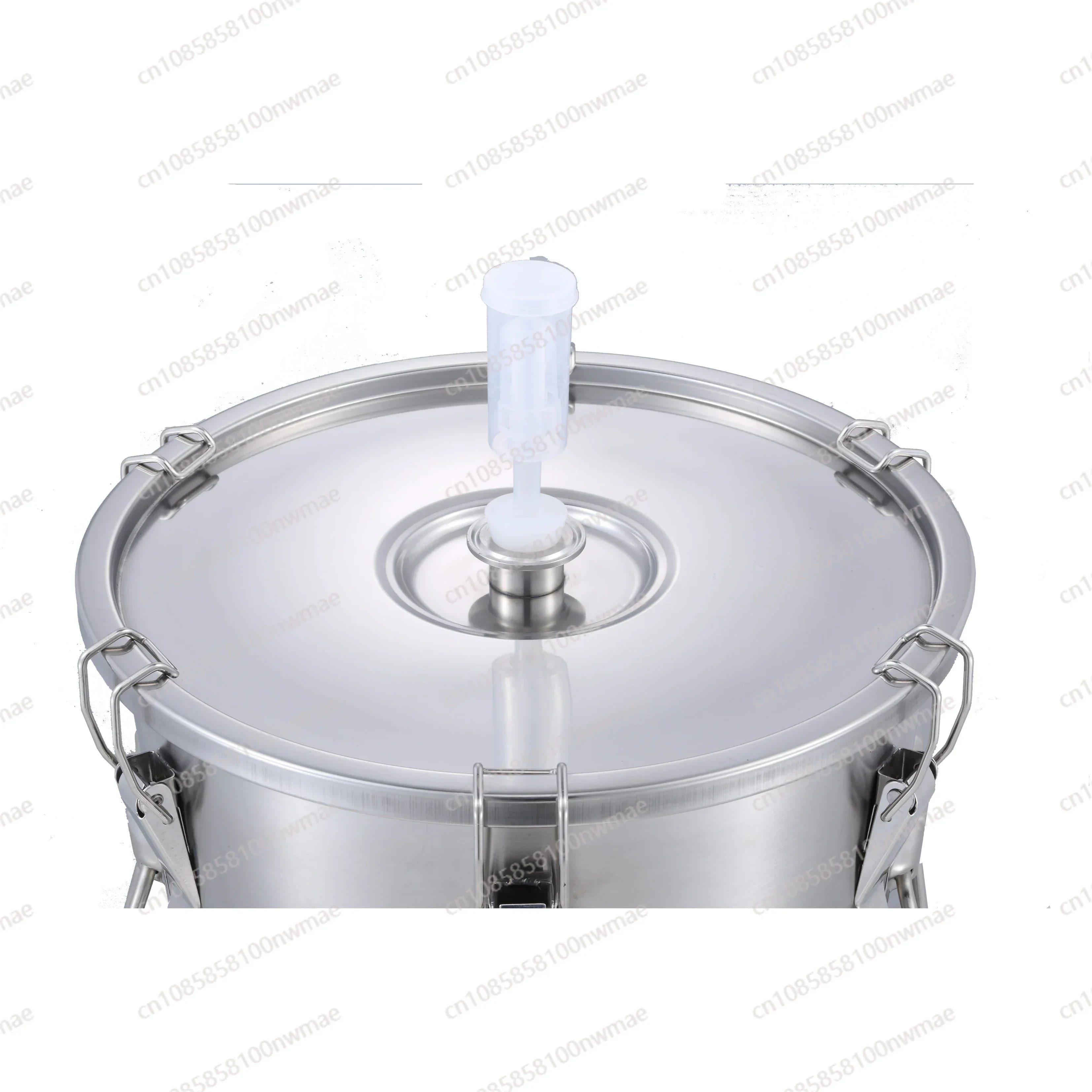 Pro Homebrew Fermenter: 60L Stainless Steel Conical Tank for Clearer Beer & Easy Yeast Harvesting.