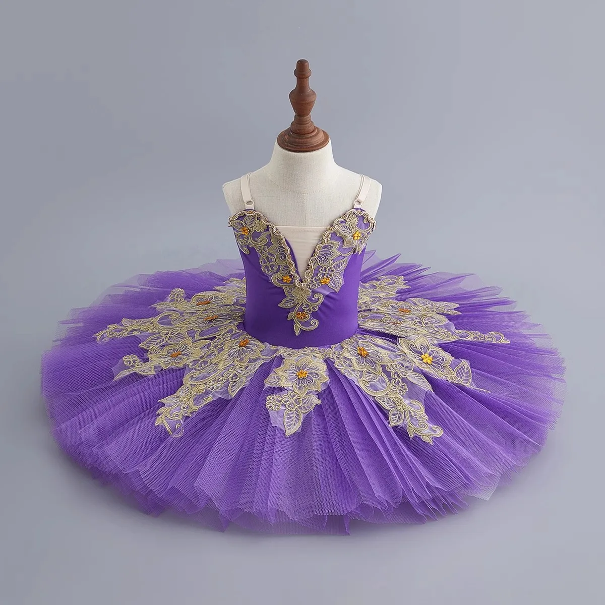 Jupe de ballet professionnelle pour enfants, Tutu de la belle au bois dormant, costume de performance, organisateur de performance, petit fz