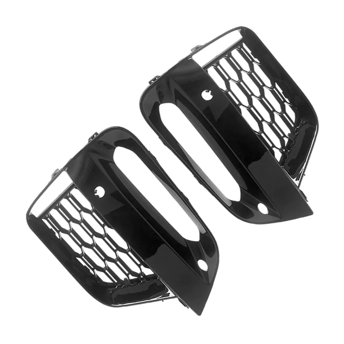 

A70R-1Pair for X3 G01 X4 G02 2019 - 2021 Front Bumper Grille Opened Foglight Cover 51118098829 51118098830