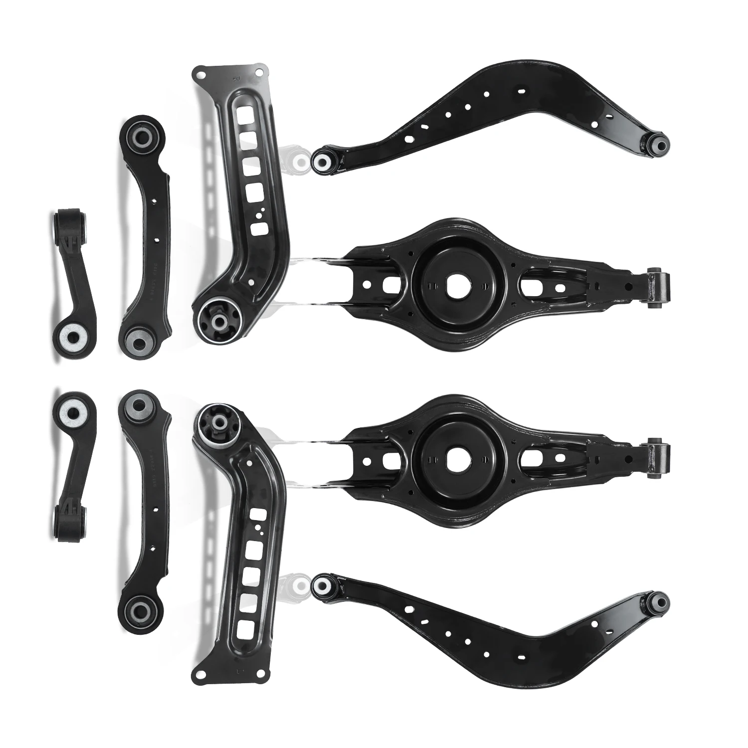 AzbuStag 10pcs Rear Upper Lower Control Arms Sway Bar Fits For Chevrolet Malibu 2016-2023 Buick Regal Sportback FWD 2018-2020