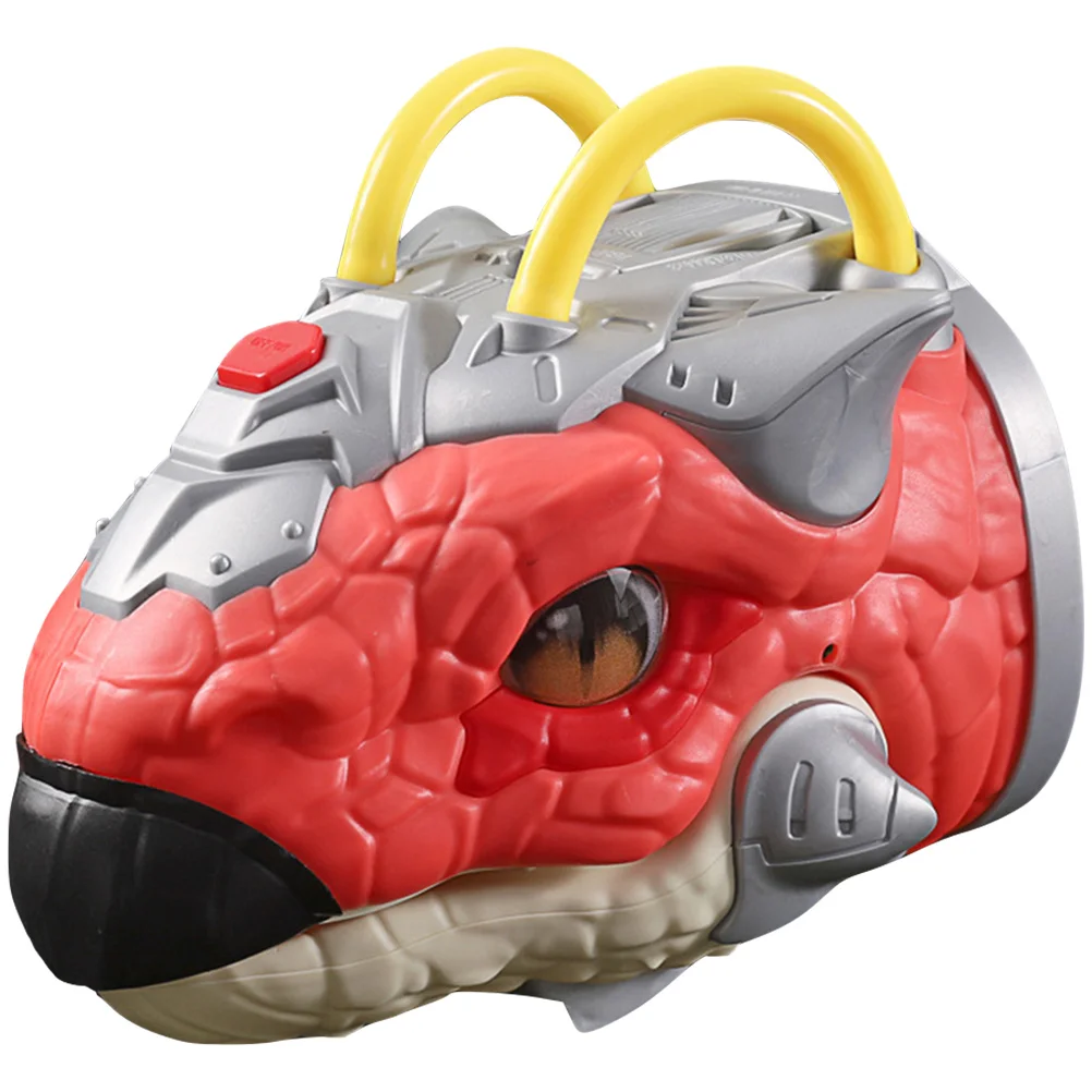 Juguete para bebé, marioneta de mano de dinosaurio, marionetas con luz y sonido para niños, niños rojos, niños pequeños