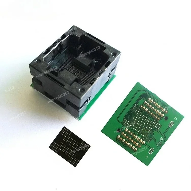 

Machined BGA152/BGA132 Press down to DIP48 SSD/U disk test seat Aging seat