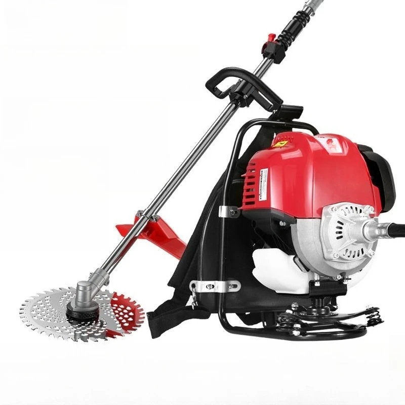 

GX50 high-power four-stroke lawn mower, backpack weeding and brush cutting machine