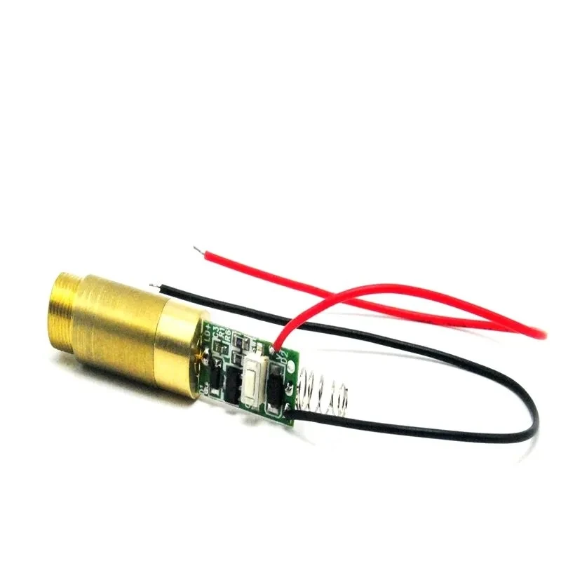 Industrial Brass 532nm 20mw/30mw/50mw/80mw/200mw Green Laser Diode Dot Module W/ Driver Board Out